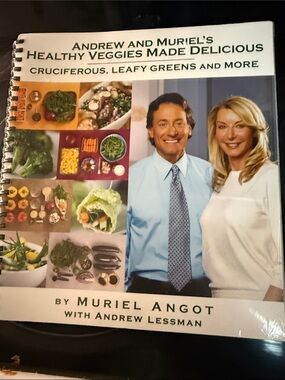 Andrew and Muriel's Healthy Veggies Made Delicious Cookbook NEW